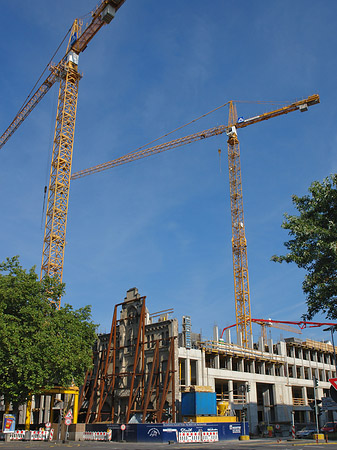 Foto Baustelle auf der Kreuzung Komödienstraße Tunisstraße - Köln