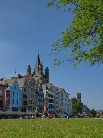 Groß St Martin hinter Fischmarkt Fotos