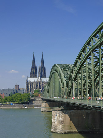 Fotos Hohenzollernbrücke am Kölner Dom | Köln