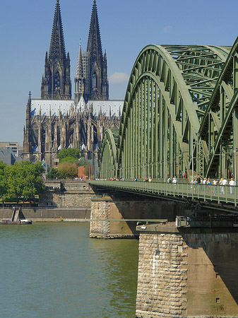 Fotos Hohenzollernbrücke am Kölner Dom