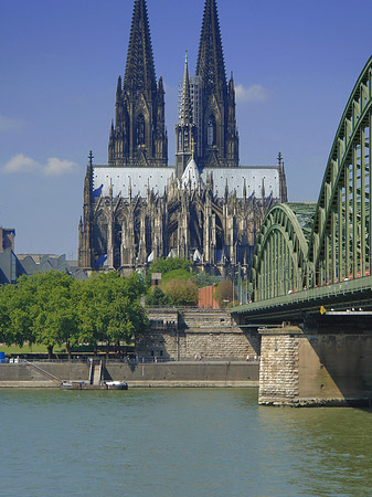 Fotos Hohenzollernbrücke beim Kölner Dom