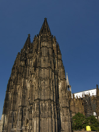 Foto Südwestfassade des Kölner Doms