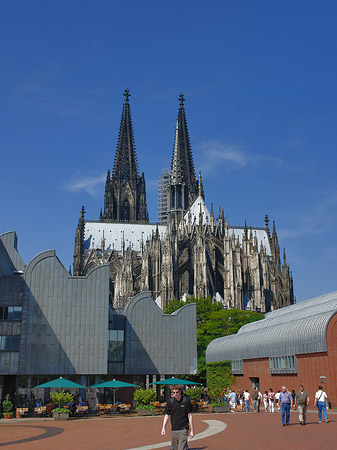 Weg zum Kölner Dom