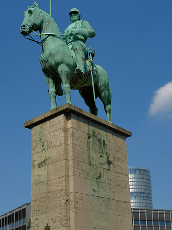 Foto Reiterstatue - Köln