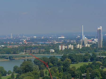 Foto Blick über Rhein