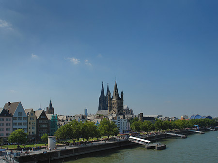 Foto Frankenwerft am Rhein - Köln