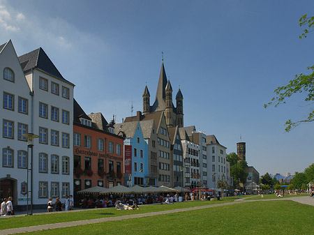 Groß St Martin hinter Fischmarkt Fotos