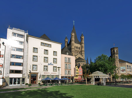 Groß St Martin hinter Fischmarkt Fotos