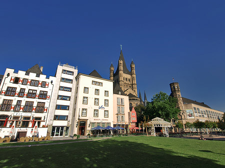 Foto Groß St Martin hinter Fischmarkt - Köln