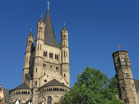 Stapelhaus vor Groß St.Martin Fotos