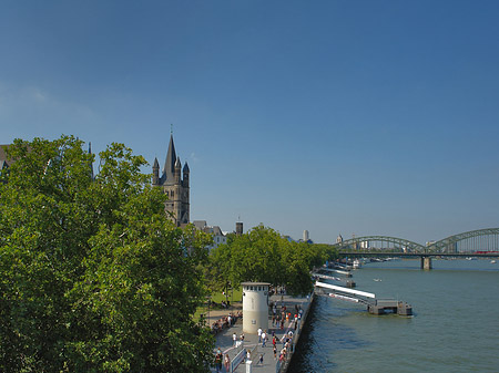 Fotos Frankenwerft bis Hohenzollernbrücke | Köln