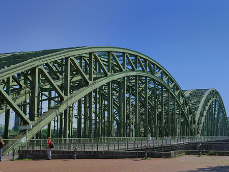 Foto Hohenzollernbrücke - Köln