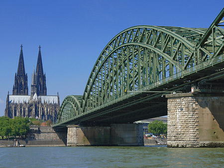 Fotos Hohenzollernbrücke am Kölner Dom