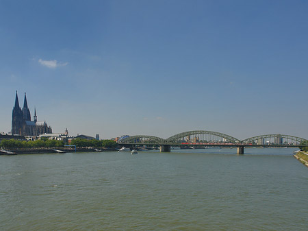 Fotos Hohenzollernbrücke am Kölner Dom