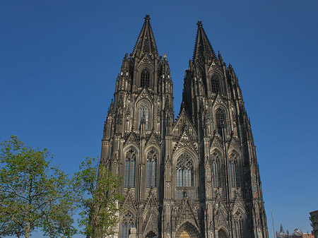 Nordwestansicht des Kölner Doms Foto 