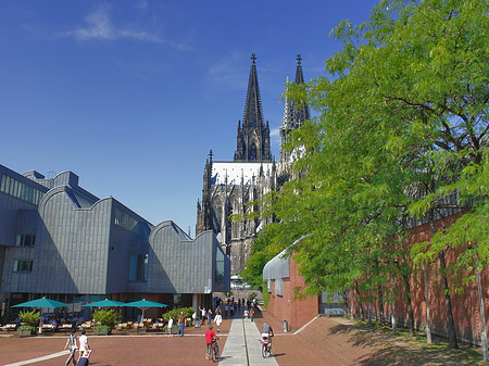 Fotos Weg zum Kölner Dom