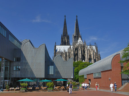 Weg zum Kölner Dom Foto 