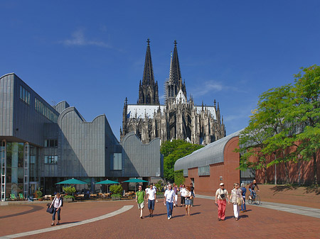 Weg zum Kölner Dom