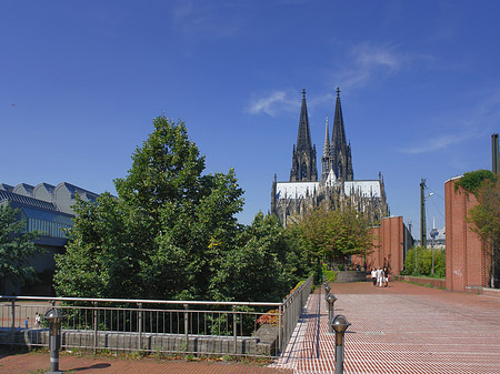 Foto Weg zum Kölner Dom