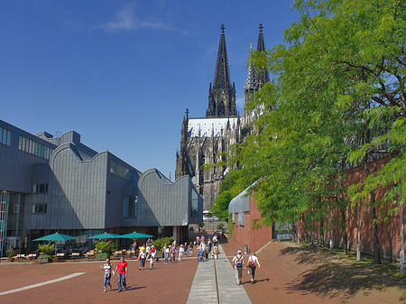 Foto Weg zum Kölner Dom