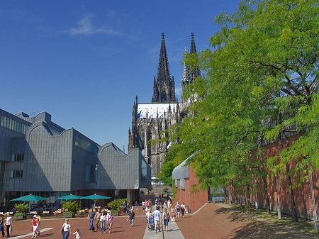 Fotos Weg zum Kölner Dom