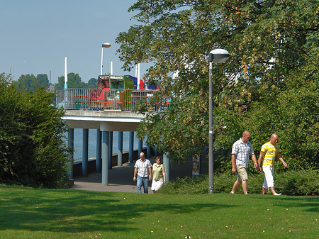 Foto Terrasse am Rheinpark