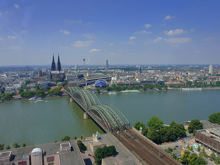 Fotos Hohenzollernbrücke und Kölner Dom | Köln