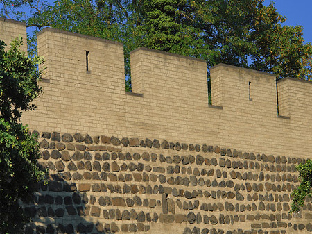 Foto Stadtmauer am Sachsenring - Köln