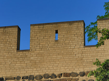 Foto Stadtmauer am Sachsenring - Köln